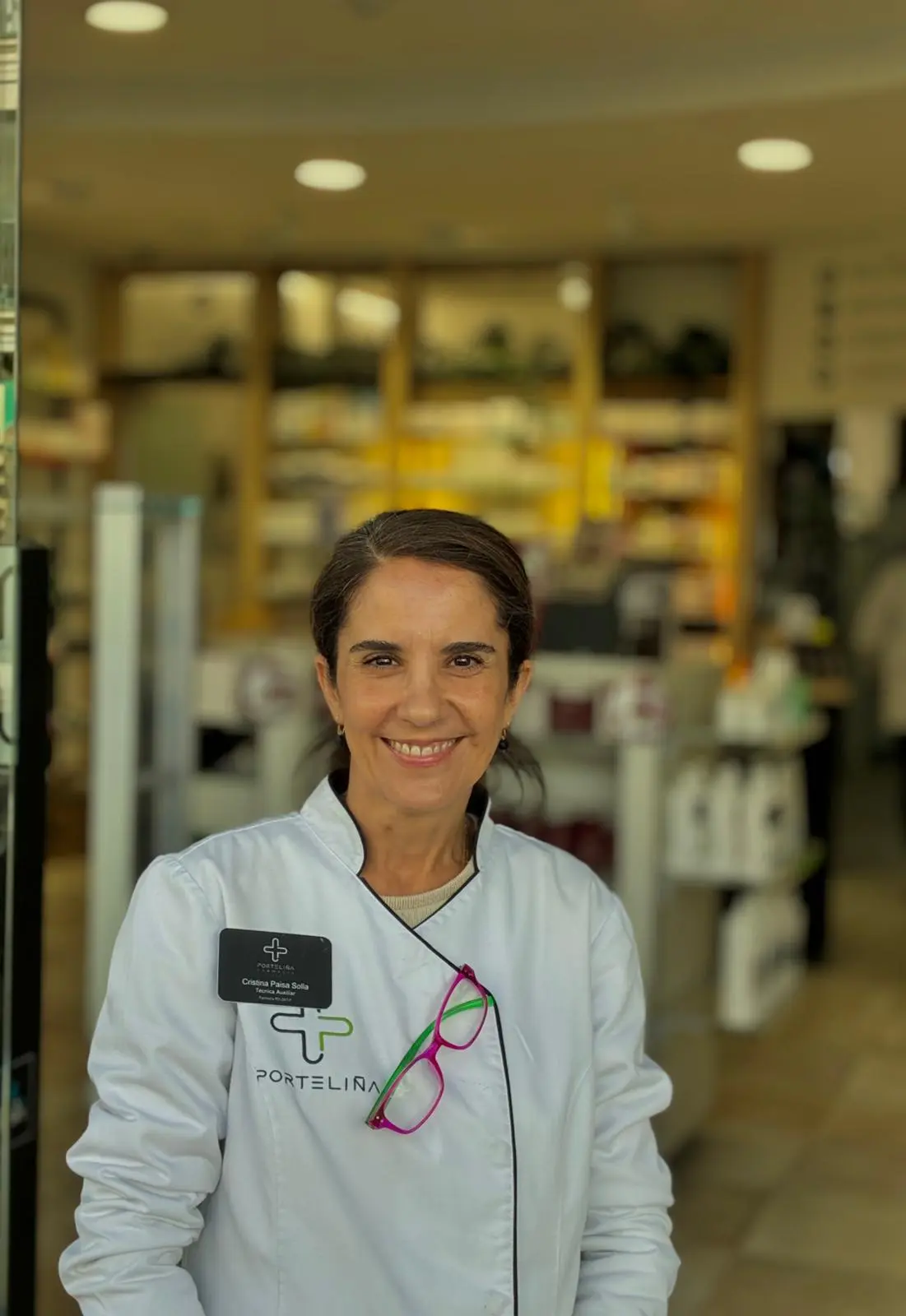 Cristina Paisa Solla, Técnica en farmacia en Farmacia Porteliña